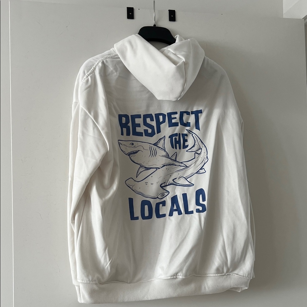 respect the locals hoodie